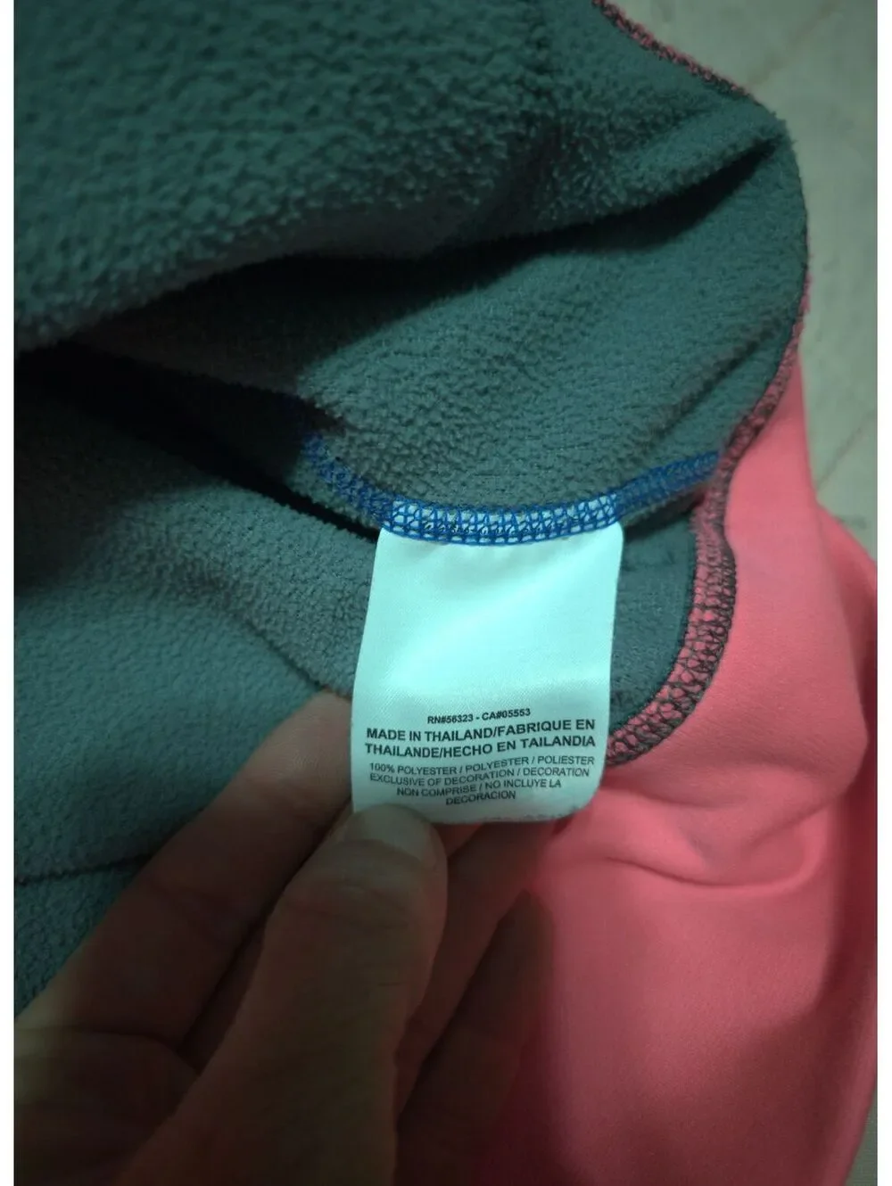 Nike Therma-Fit Pink and Gray Full Zip Hoodie Sweatshirt Medium